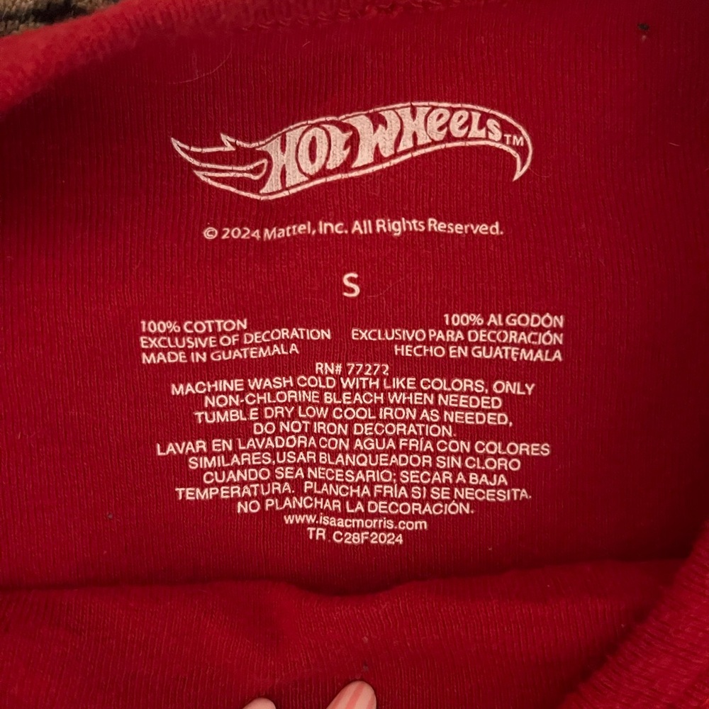 Hot Wheels Red Crop Top